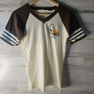 Vintage Florida Tourist Vacation Shirt Womens Small